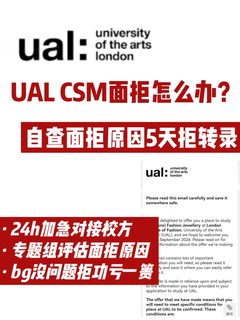 UAL CSM面试被拒怎么办？bg没问题速来argue！