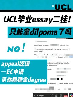 UCL毕业论文二挂怎么办？我让你稳稳拿degree
