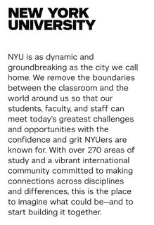 NYU转学输在why NYU太薄