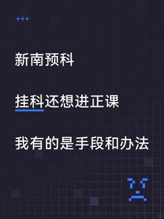 新南预科，argue降con成功进入正课