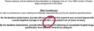 KCL均分差1.6，别写成求情