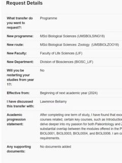 ucl本科转专业，加急处理中！！！