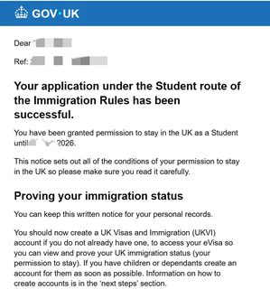 英国🇬🇧学生签续签个人经历
