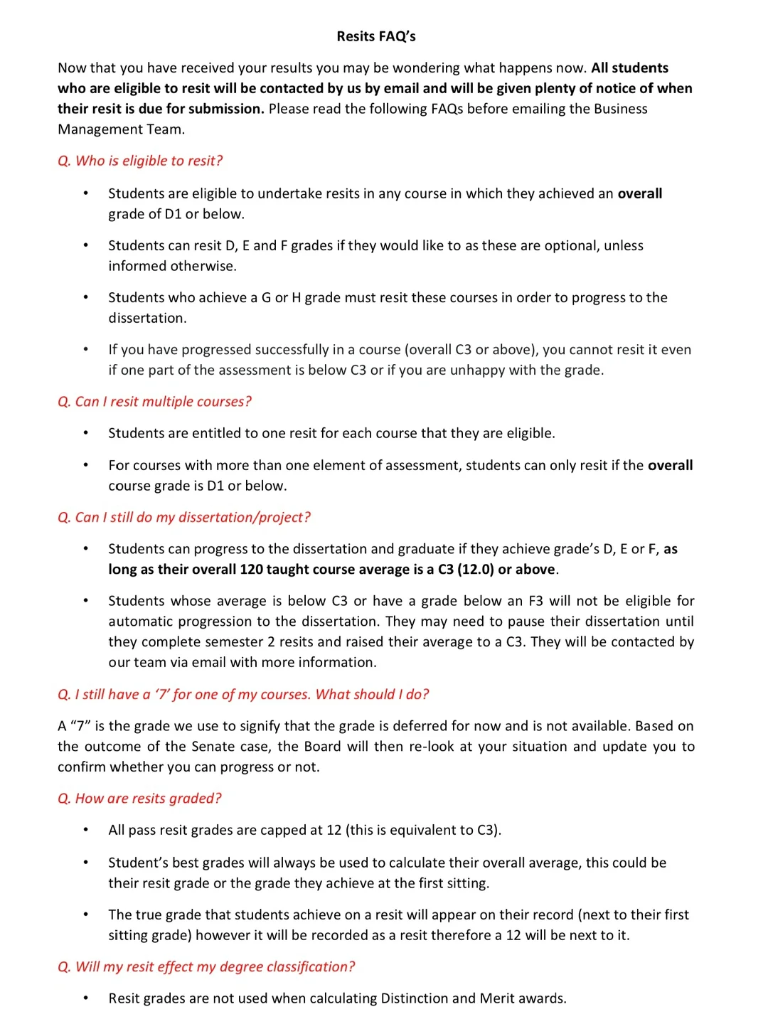 格拉斯哥大学Resit常见问题~ · 图文图片