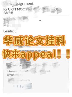 华威毕业论文挂科‼️还有这些路子能走！！