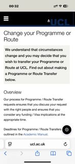 ucl想转专业的，这几样材料少一样都不行(3)
