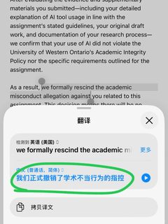 UWO学术不端让上meeting，去了就能撤控吗(2)