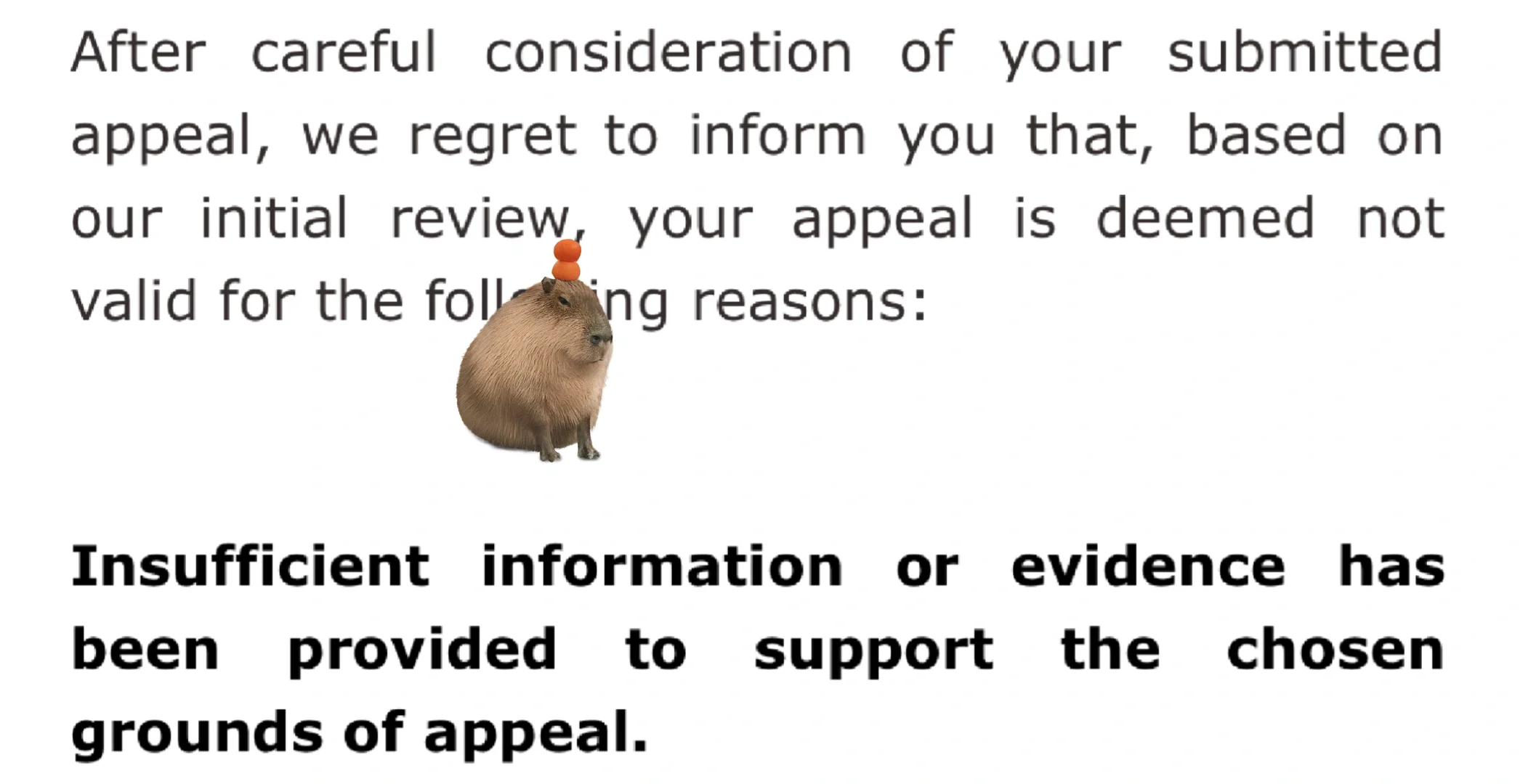 真话难听,没有evidence的appeal秒拒!! · 图文图片