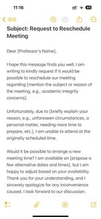 Uts 学术不端meeting只给了4h准备时间咋办(1)