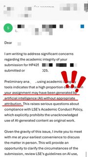 Lse期末报告用ai被学术不端，人差点疯！