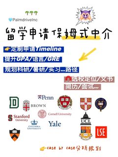 保姆式申请规划…给留学er一点小小震撼！！！