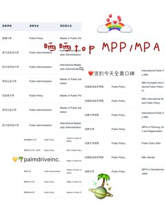 MPP/MPA申请怕公共叙事太松