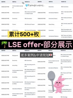 感觉是xhs上很少提到的LSE申请Tips(1)