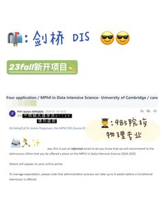 剑桥DIS竞争池冷得吓人