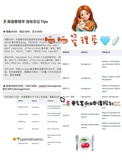 26/27fall谁要申管理学硕士！！！