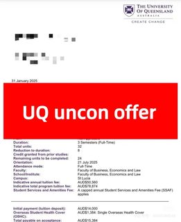 UQ语言班挂科也阻挡不了我上正课😄