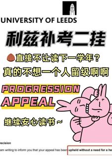 利兹补考二挂直接没书读？我来帮你！