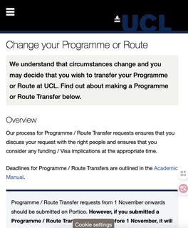 UCL开学前转专业 不喜欢的专业我不读！(2)