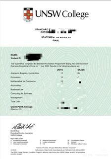 新南预科已出分！gpa没到正在捞👊
