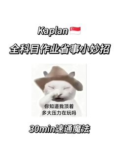 Kaplan 30min速通魔法❗❗❗